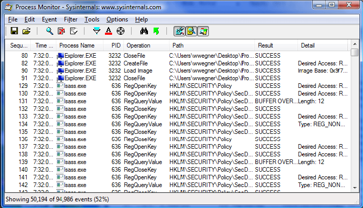 sysinternals registry monitor